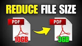 How to Lower PDF file size in PC and Laptop