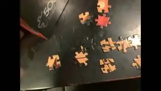 Day one of building Star Wars puzzle