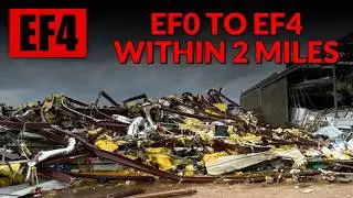 MARIETTA Tornado Path - EF4 - 27th April 2024