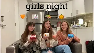 a spooky girls night in | fall vlog