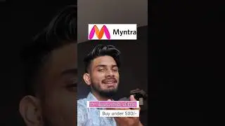 Shop under @500/-                                           #myntra #underbudget #fashion