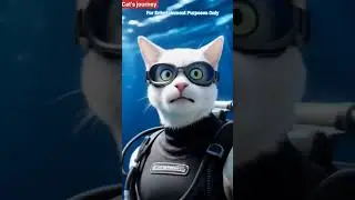 #Cat's journey #short video# #brave father cat story #cat story #