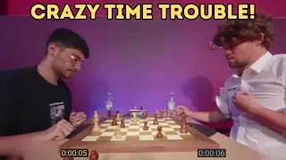 Insane Time Scramble   Alireza Firouzja Vs Magnus Carlsen