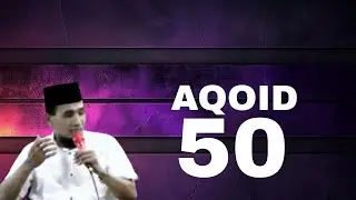 KH. MUKHLASON ROSYID 🛑 AQOID 50