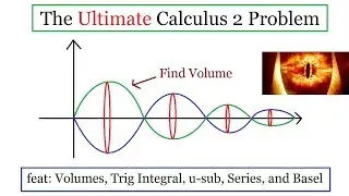 Volume of infinite stack of beads