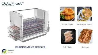 OctoFrost Multi-Level Impingement Freezer for Patties and Non-Veg. Food