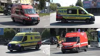 [PORTO] Ambulâncias a caminho do hospital do Porto // Ambulances responding to Porto Hospital