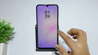 How to set lock screen owner info in samsung galaxy a07 | galaxy a07 me lockscreen par namm likhe