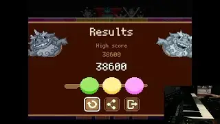 Google Doodle Champion Island Games - DDR/Artistic Swimming (Secret Song) Perfect Score (38600)