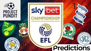 MY 2025-2026 EFL CHAMPIONSHIP PREDICTIONS!!!!