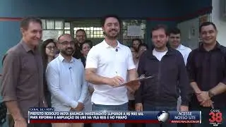 COM INVESTIMENTOS SUPERIOR A R$ 900 MIL UBSs DE VILA REIS  E PIRAP&Oacute; SER&Atilde;O REFORMADAS E AMPLIADAS