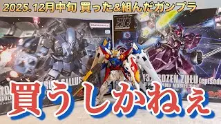 【至福】予定外だったけど…買っちゃうよなぁコレは‼︎  12月中旬に買った&組んだガンプラ紹介！