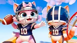 🩷 Cat Wife Leans To Play FOOTBALL! 🏈