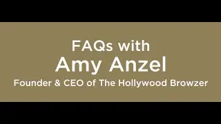 HOLLYWOOD BROWZER FAQs with AMY ANZEL, HOLLYWOOD BROWZER BEAUTY'S CEO & FOUNDER