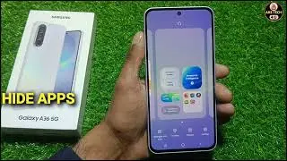 How To Hide Apps in Samsung Galaxy A36 | Samsung Galaxy A36 में Hide Apps कैसे करें