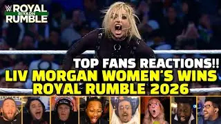 Реакции на победу Лив Морган в женском матче Royal Rumble от WWE | WWE Royal Rumble 2026