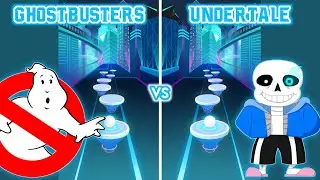Ghostbusters VS Undertale - Rush Tiles Magic Hop
