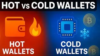 🎯 Hot Wallets vs Cold Wallets 🔥❄️ | Best Crypto Storage Explained for Beginners (2025 Guide)