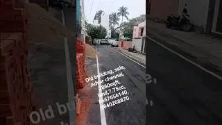 land with old building available for in adyar chennai 2860sqft, 7.75cc. 8667656140, 9840208870.
