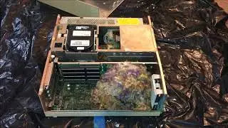 Trying To Salvage Components From A Mouse Infested NEC 386