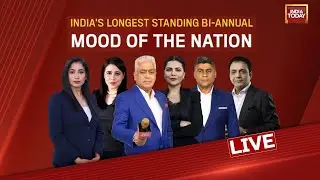 Mood of the Nation LIVE: PM Modi Leads PM Barometer | Rahul Vs Modi | NDA vs 'INDIA' | Trump Tariffs