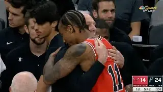 Gregg Popovich Calls Timeout To Honor DeMar DeRozan For Scoring 20,000 Points