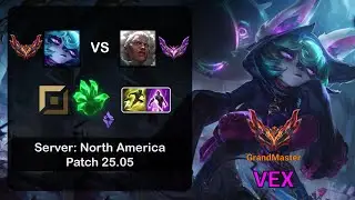 Vex Top vs Ambessa - NA GrandMaster - Patch 25.05