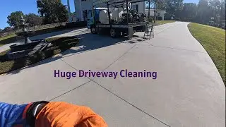 Massive Driveway Cleaning In Mount Dora, Fl