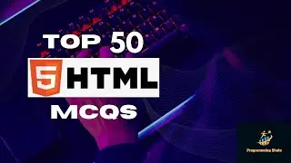 Top 50 HTML MCQs | For Exams and Interview | Test Your Knowledge with This Quiz #html #html5