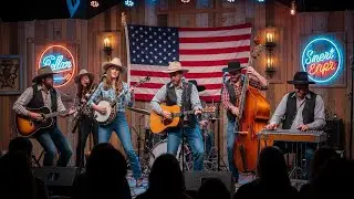 Vintage Country Nights – Classic Acoustic Country for Deep Relaxation Across Quiet Southern Roads