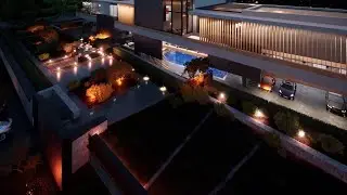 Hanging residential building of 2700 m2