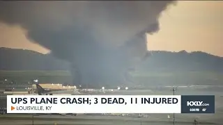 UPS plane crash, at least 3 dead, 11 injured