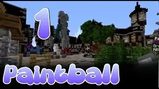 Minecraft Paintball - Ep. 1 with TheLMNOSteve, PoetPlays & Fabeis (Hypixel Server)