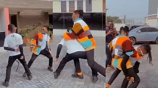 Laycon And Joeboy Seen Exchanging Punch In The Street Of Lagos