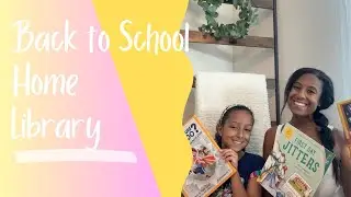 At Home Back to School Library 2025| Back to School Book Ideas By Dream Rodrigues