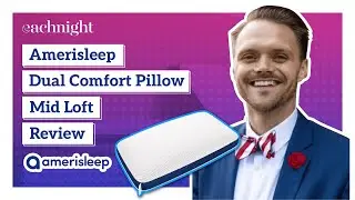 Amerisleep Dual Comfort Pillow Review by Dr. Jordan Burns | Best Pillow For Side Sleepers?!