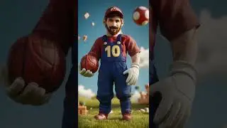 Messi-Mario Fusion: The Super Striker!
