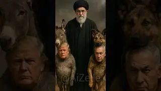 Ali Khamenei Blesses Donald Trump While Trump Blesses Baby Netanyahu | Israel-Iran Power Symbolism