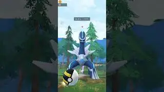 Caught Dialga | Pok&eacute;mon go #shorts