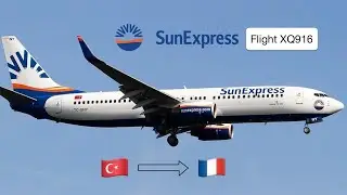 [Trip report] SunExpress | Flight İzmir 🇹🇷 - Paris 🇫🇷 | B737-800 Economy class
