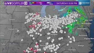 More than 300 storm reports overnight, more coming in