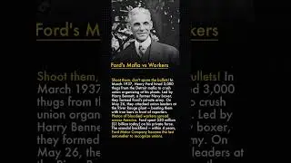 🚗 Henry Ford Hired Gangsters to Fight Unions 💣🔫