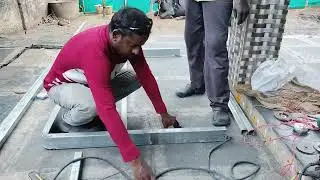 Making iron bed welding work