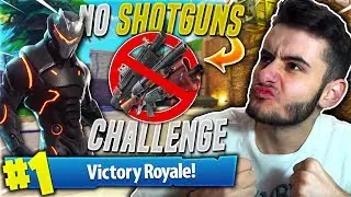 NO SHOTGUNS CHALLENGE ΣΤΟ FORTNITE!