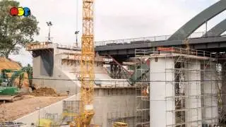 Einschub Bahnbr&uuml;cke in Ottendorf