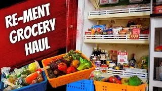 Toy Miniature Re-Ment Grocery Supermarket Haul リーメント 買い物 スーパーマーケット - House of Puchi