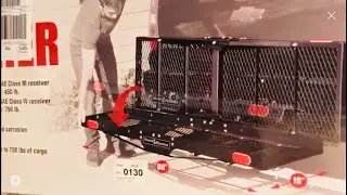 Unboxing Haul Master fold up cargo carrier with Assembly and review