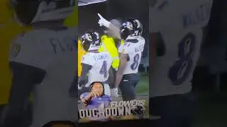 THAT'S THE MVP #nflhighlights #lamarjackson #zayflowers #baltimoreravens #pittsburghsteelers