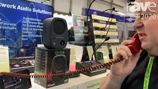 ISE 2020: Glensound Discusses Dante-enabled Divine Monitor Speaker