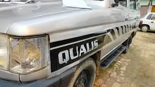 toyota qualis body sticker matte black || @irfanartdumka|toyota qualis modified